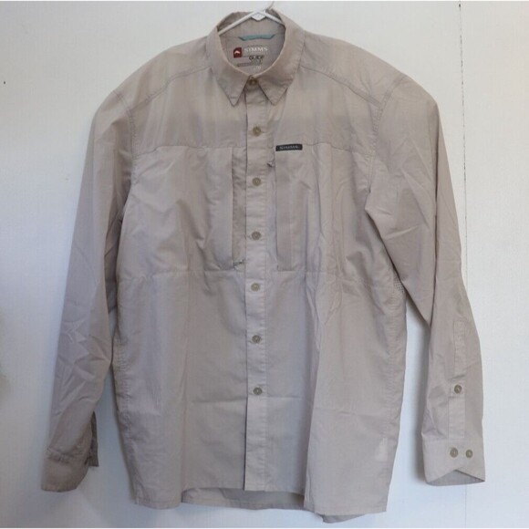 Simms Other - Simms Fishing Shirt Mens Large Vented Guide Series Lightweight Pockets Outdoors